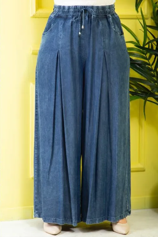 Джинсы клеш летние